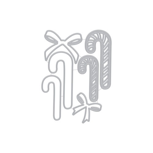 Hero Arts Candy Cane Fancy Die (F)