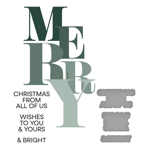 Spellbinders Color Mix Merry
